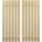 Ekena Millwork Americraft 6-Board, 2 Batten Exterior Real Wood Spaced Board-n-Batten Shutters, ARW101SB623X83NTH, PR ARW101SB623X83NTH - alternate 1
